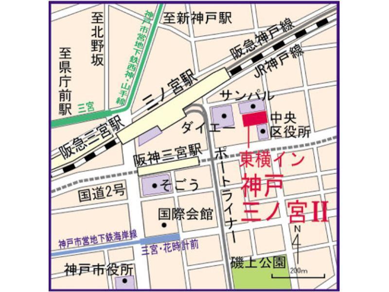 Toyoko Inn Kobe Sannomiya No.2 Εξωτερικό φωτογραφία